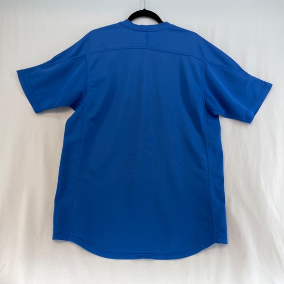 Nike Athletic T-Shirt Bright Blue Embordered Logo Men’s Size Extra Large - Picture 7 of 13